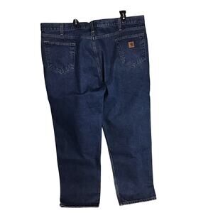 Carhartt Men Jeans Sz. 46x32 Blue NWOT Relaxed Fit Mens Big & Tall Denim Cowboy
